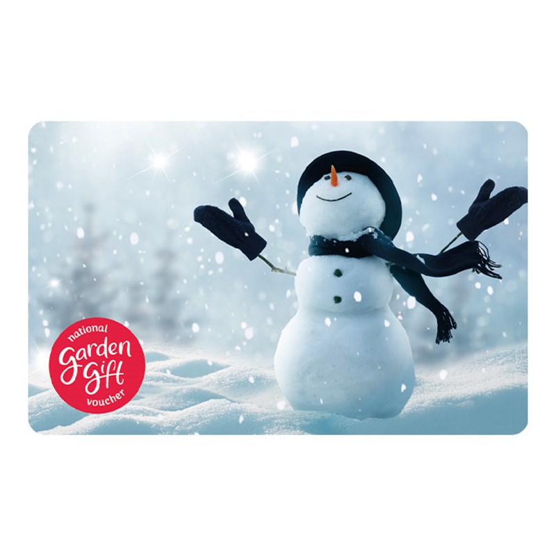 National Garden Gift Card, Snowman Dobbies Garden Centres