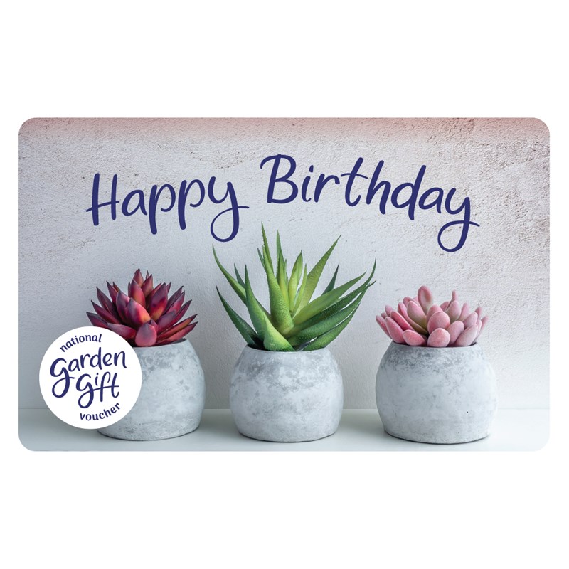 National Garden Gift Card, Happy Birthday Dobbies Garden Centres
